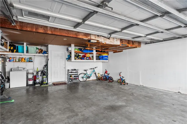 a view of storage and utility room