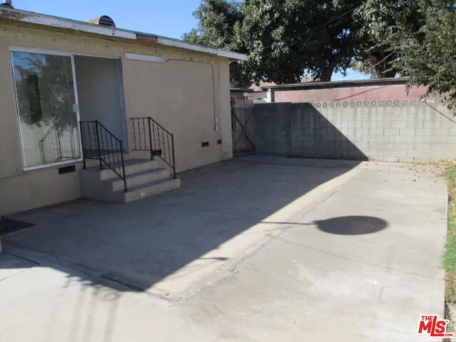 a view of outdoor space and deck