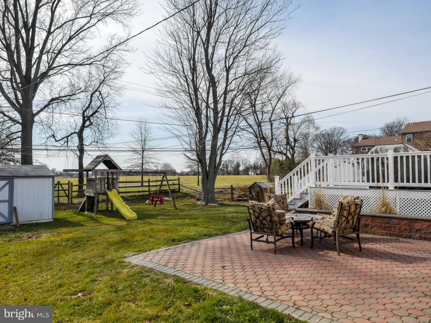 604 Exton Road Hatboro, PA 19040 - Photo 5 of 21 a view of a house with backyard porch and sitting area