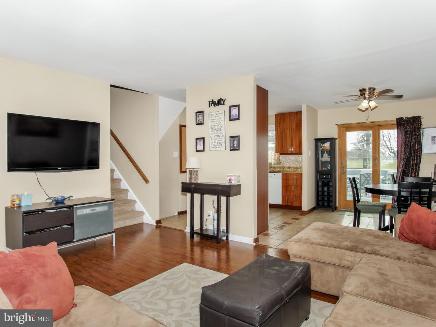 604 Exton Road Hatboro, PA 19040 - Photo 8 of 21 a living room with furniture and a flat screen tv
