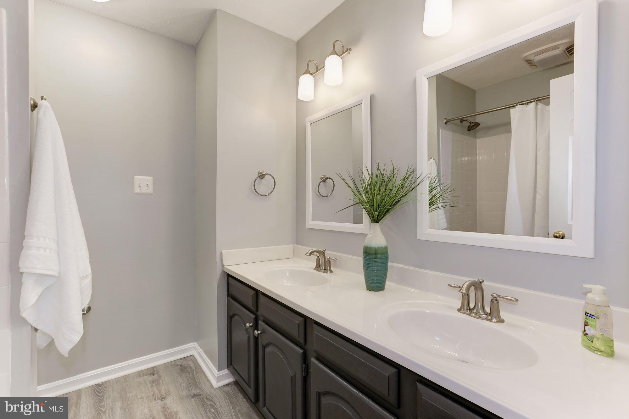 64 Rutherford Circle Sterling, VA 20165 - Photo 22 of 30 UPDATED HALL BATH W/DUAL SINKS