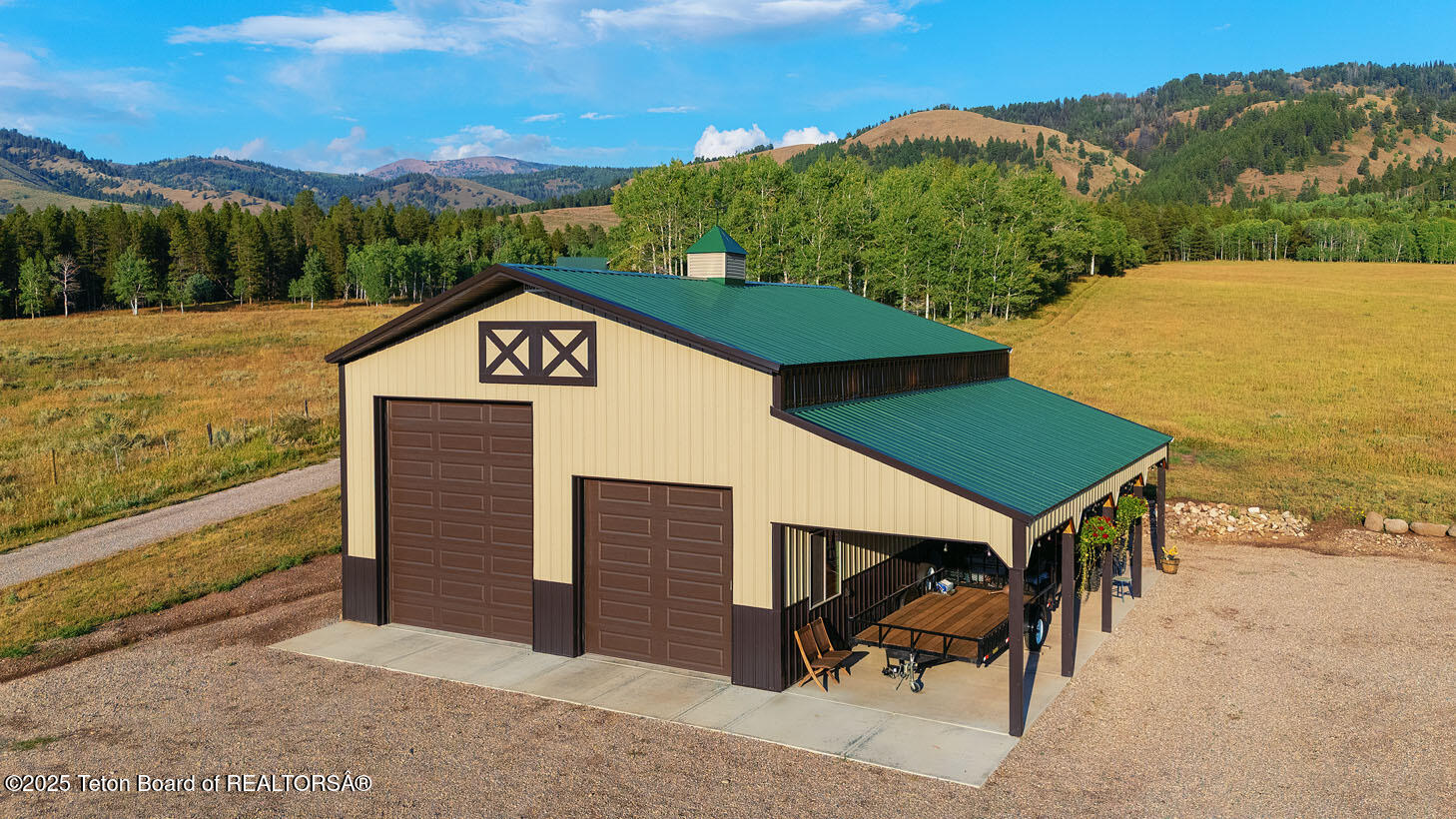 55 South Ridge Road Smoot, WY 83126 - Photo 48 of 51 Rogers aerial a1095