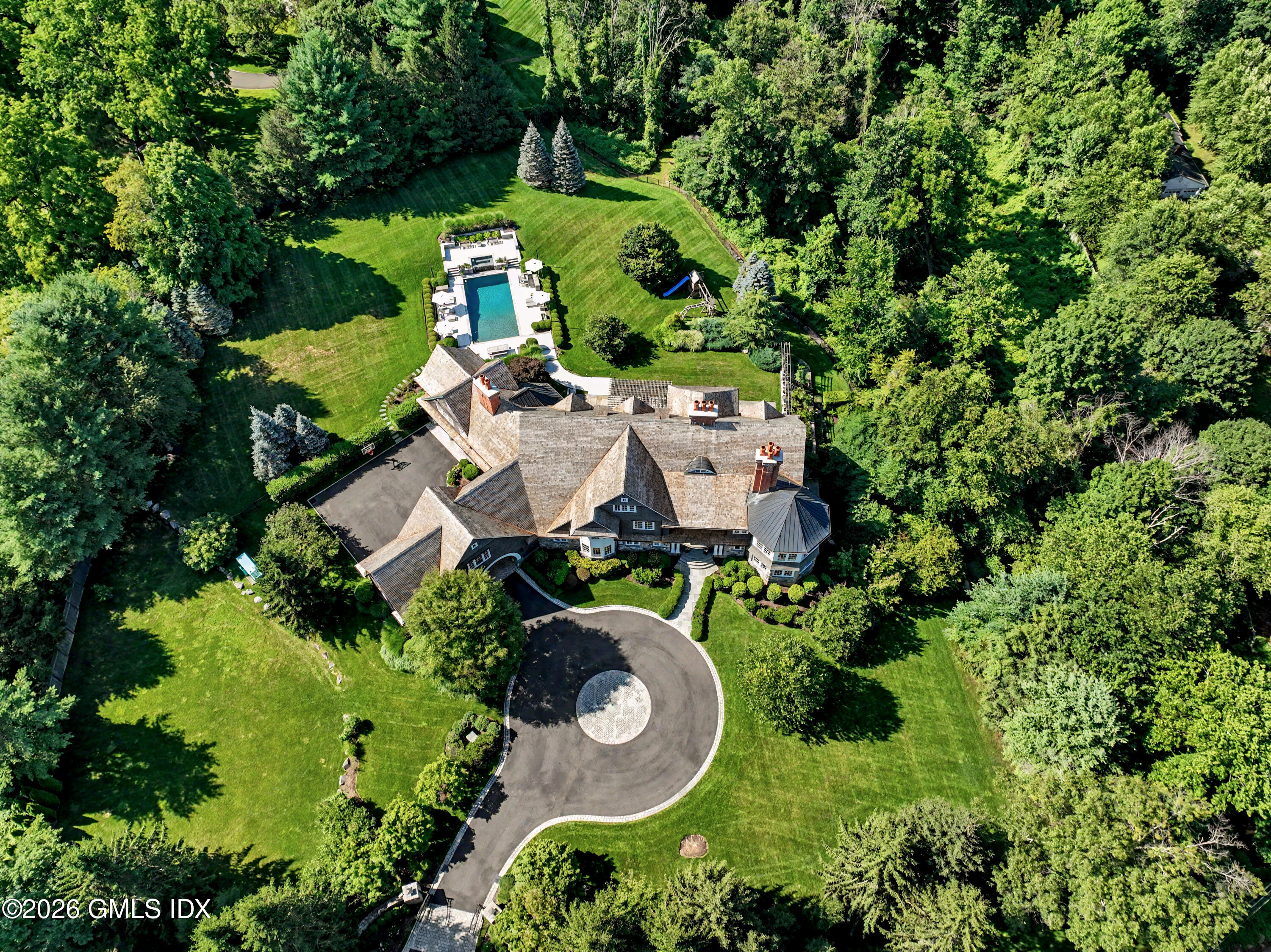 170 Old Mill Road Greenwich, CT 06831 - Photo 34 of 36 Aerial View