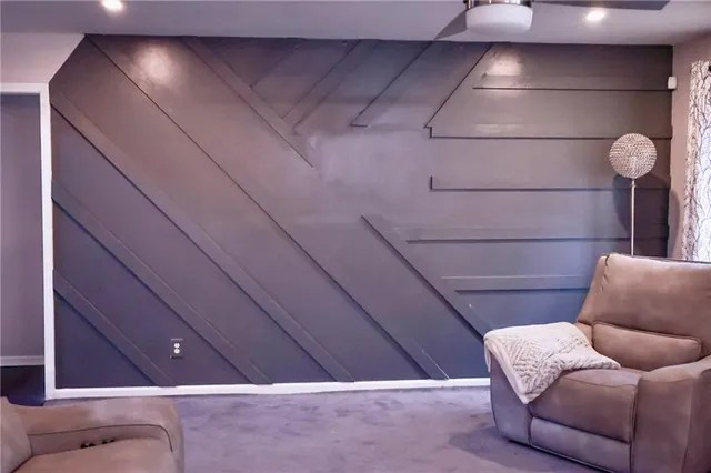 a view of a fireplace