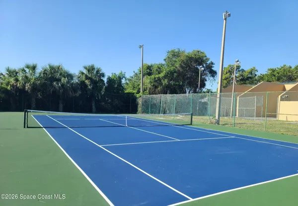a view of a tennis court