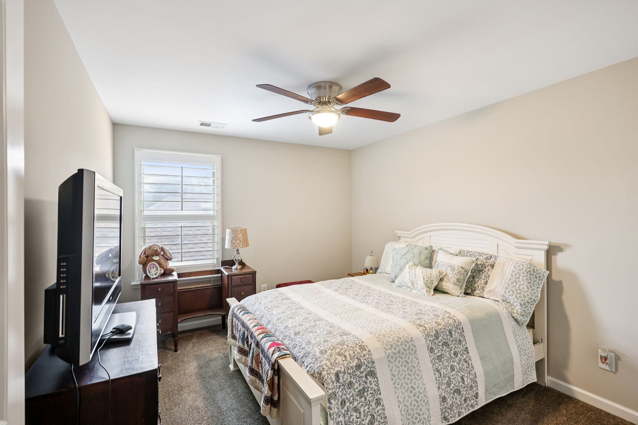 2263 Cason Lane Murfreesboro, TN 37128 - Photo 16 of 19 a bedroom with a bed and a chandelier