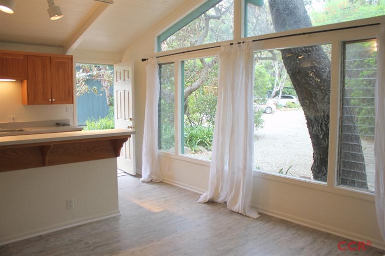 77 Depot Road Montecito, CA 93108 - Photo 5 of 14 a kitchen with a sink and large window