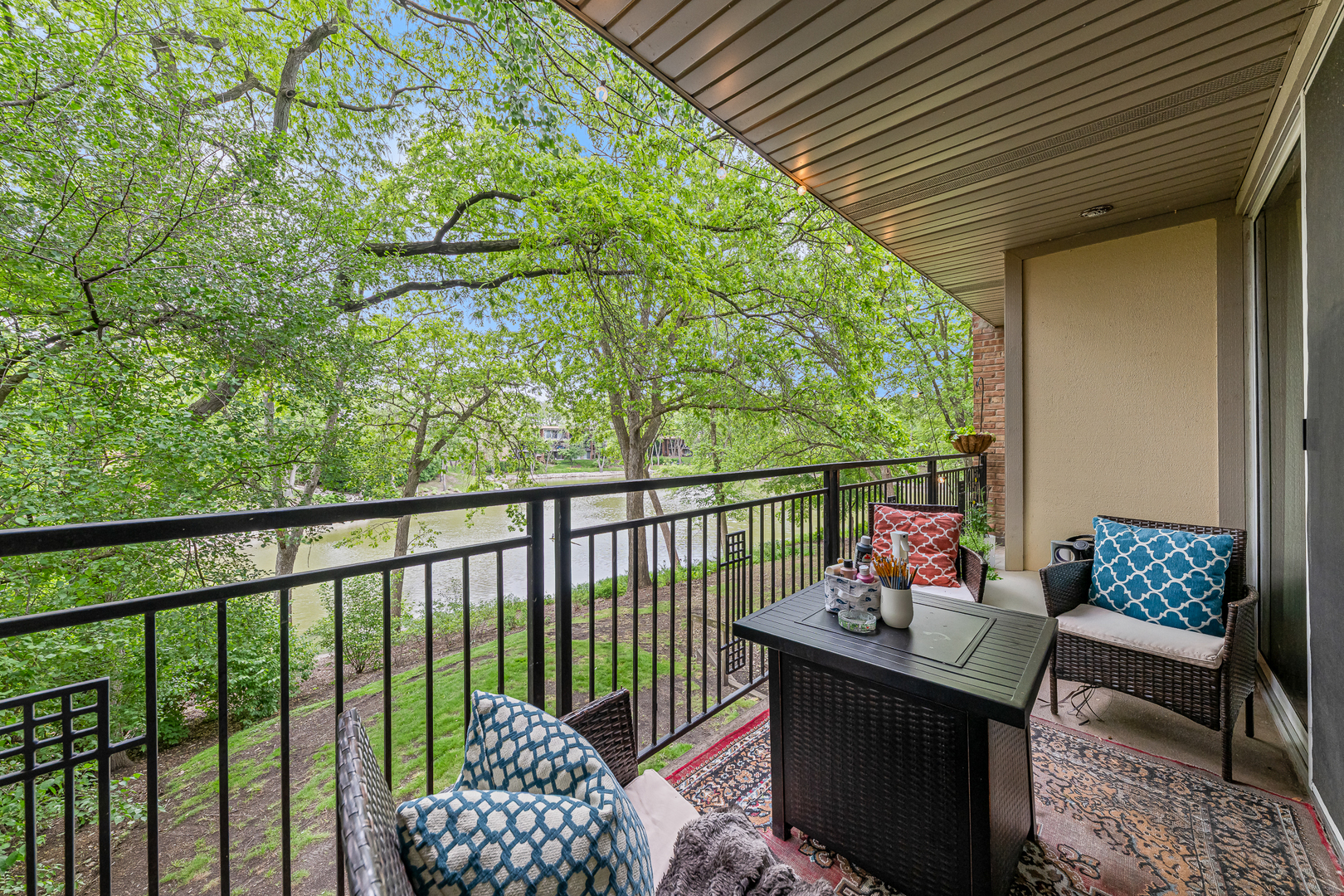 6015 Forest View Road, Unit 2A Lisle, IL 60532 - Photo 3 of 12 a view of a two chairs in the balcony