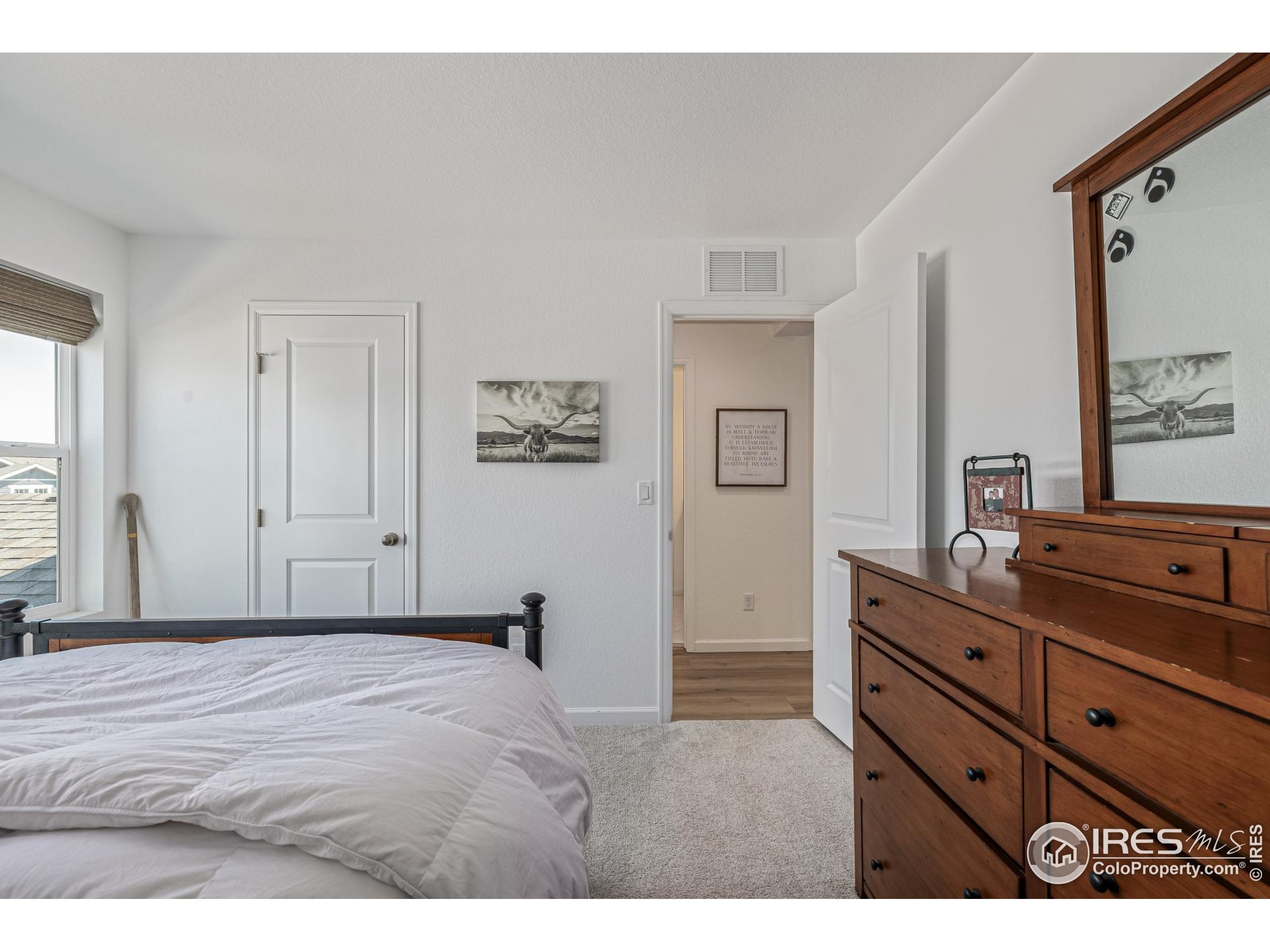 3624 Rucksack Court Castle Rock, CO 80108 - Photo 34 of 50 a bedroom with a bed and a dresser