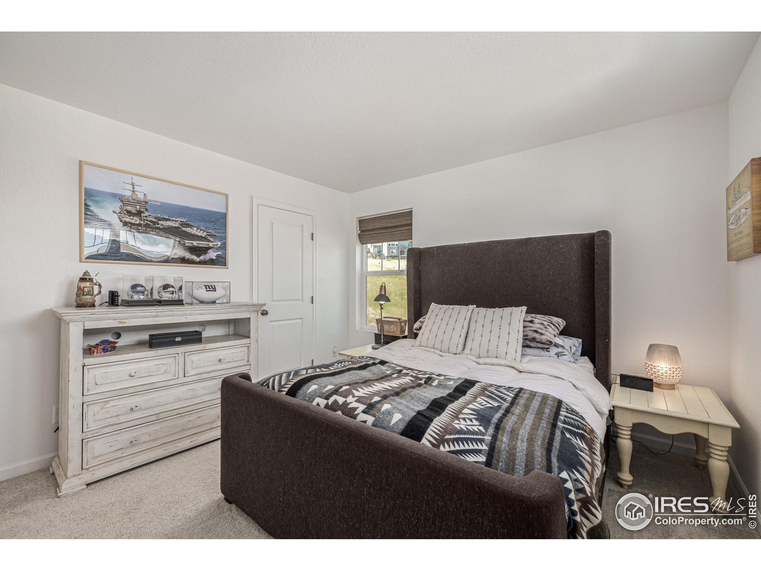 3624 Rucksack Court Castle Rock, CO 80108 - Photo 36 of 50 a bedroom with a bed and a painting on the wall