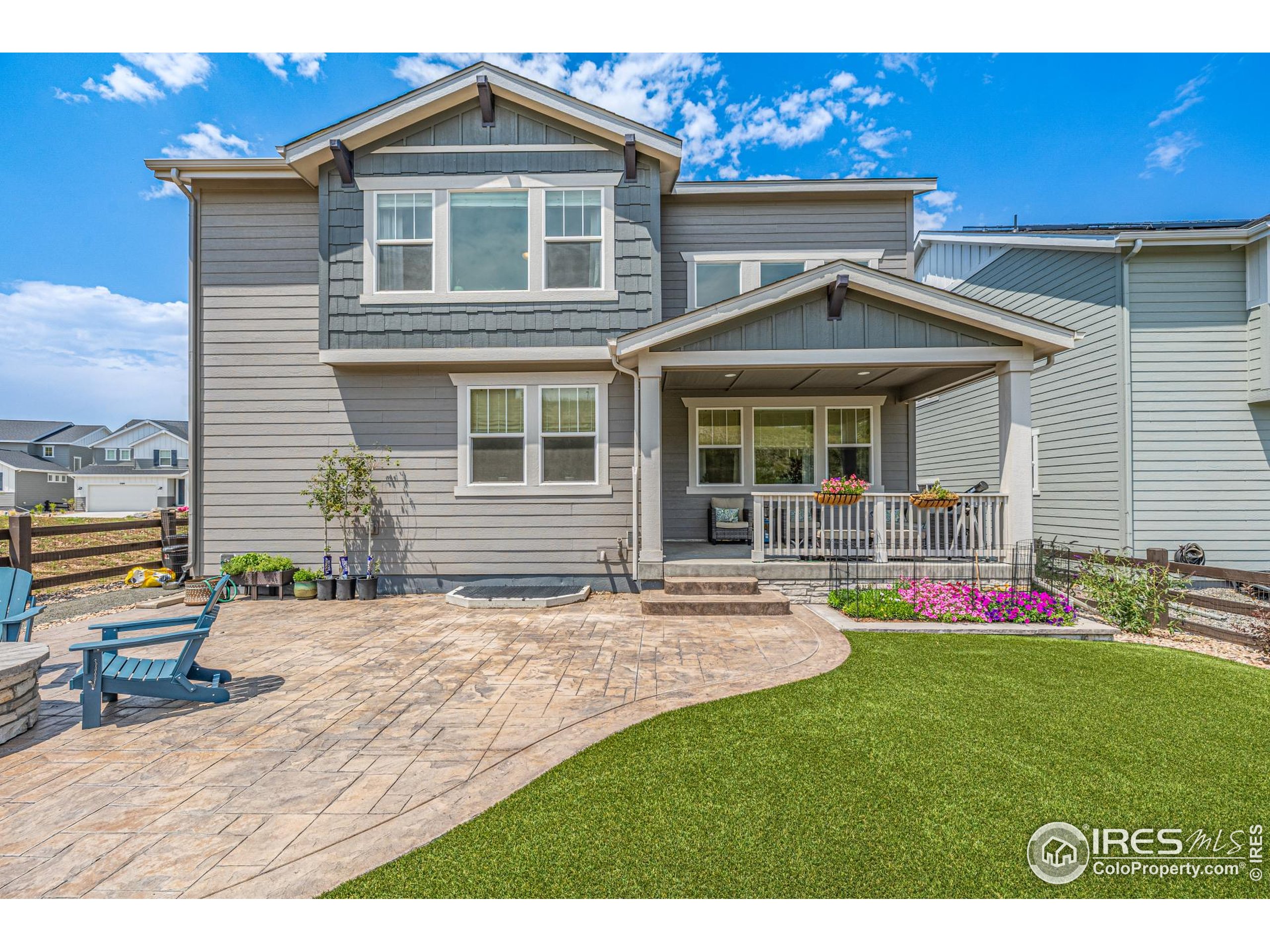 3624 Rucksack Court Castle Rock, CO 80108 - Photo 47 of 50 a front view of a house with a yard