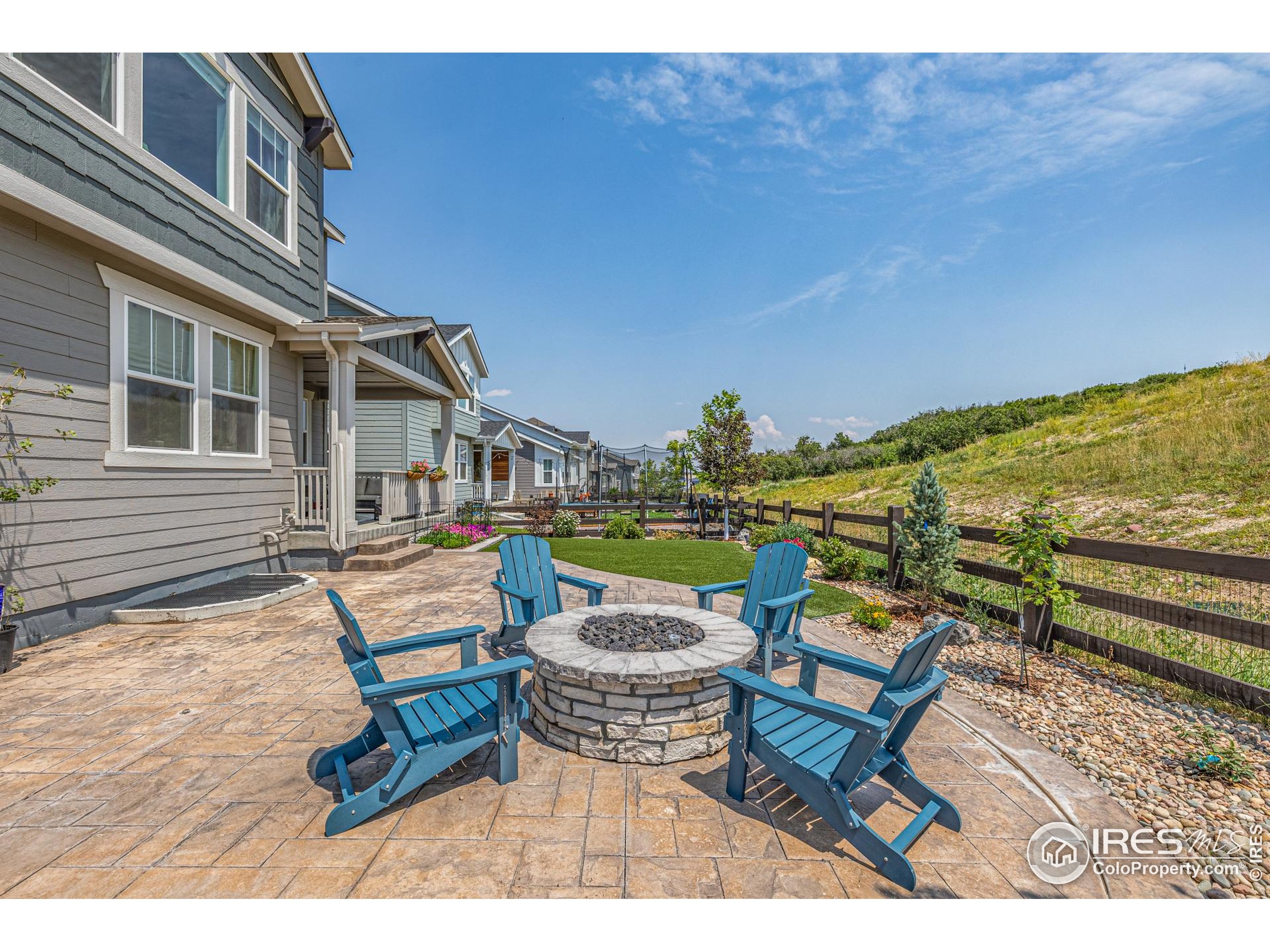 3624 Rucksack Court Castle Rock, CO 80108 - Photo 48 of 50 a balcony with table and chairs
