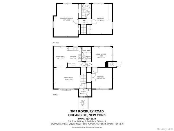 $739,000 | 3017 Roxbury Road, Oceanside, NY 11572