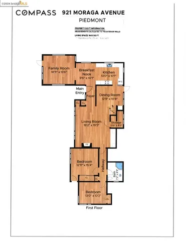 $1,695,000 | 921 Moraga Avenue, Piedmont, CA 94618
