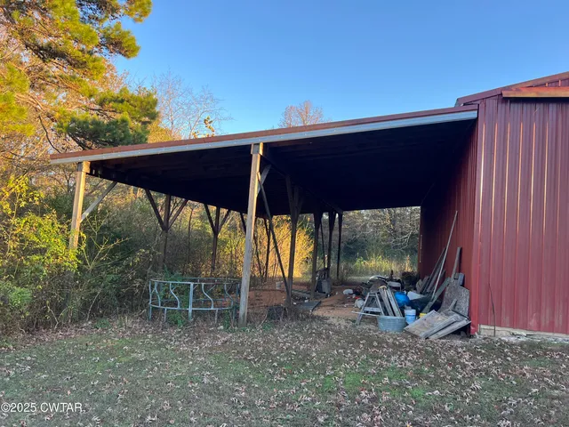 a view of an empty room with an empty space