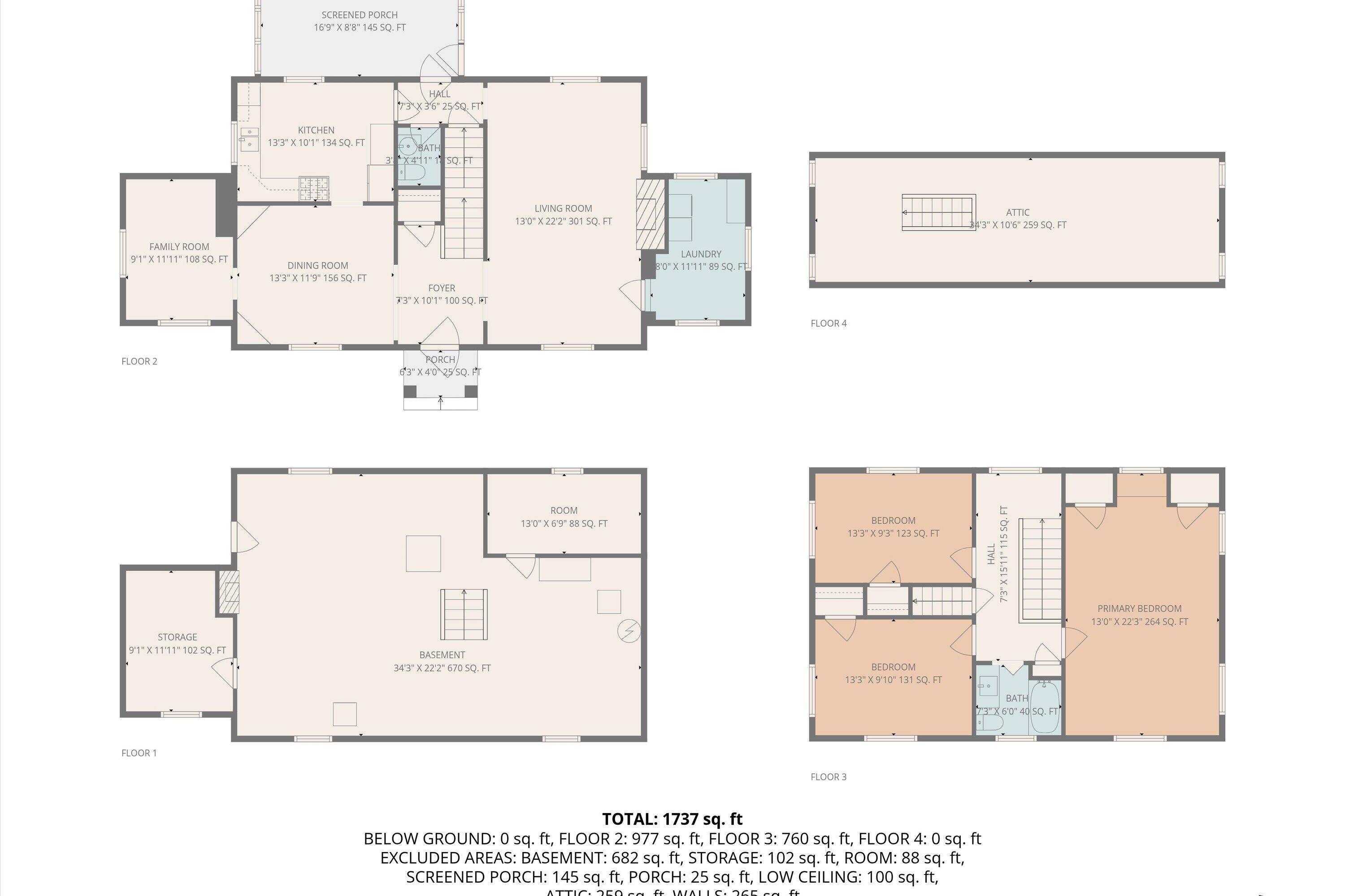 1803 Sheffield Road Southwest Roanoke, VA 24015 - Photo 47 of 47 45-Floor Plan