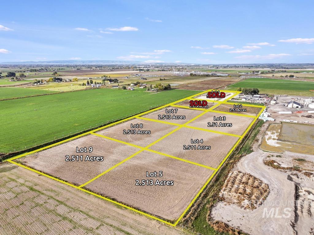 200 South 200 West Rupert, ID 83350 - Photo 3 of 25 View of rural area with property parcel outlined