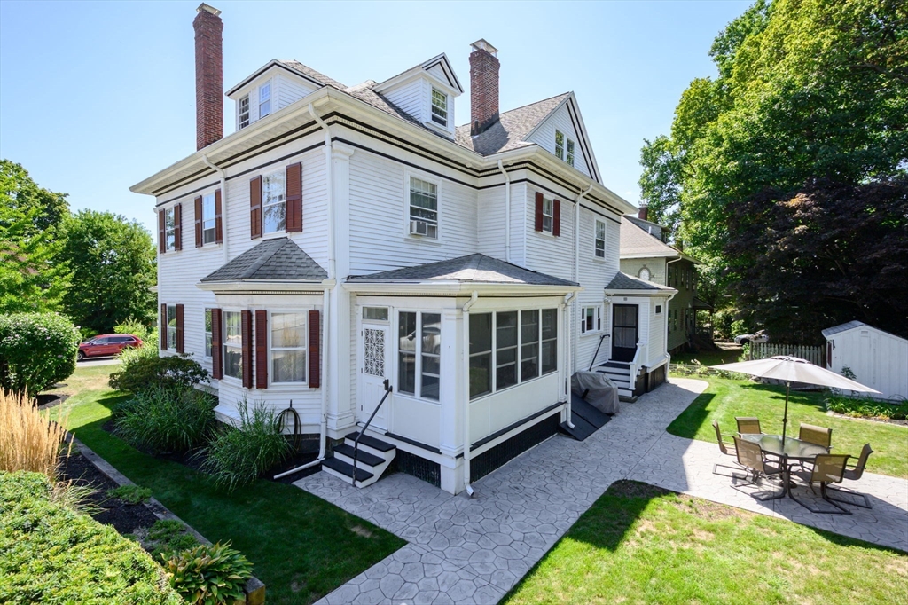 16 Beaumont Street Boston, MA 02124 - Photo 35 of 41 a house view with a garden space