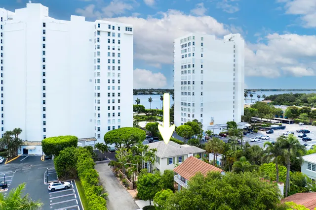 a view of a city with tall buildings