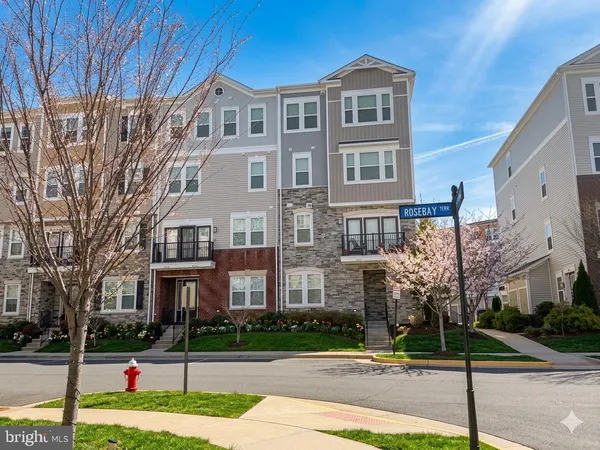 a front view of a building