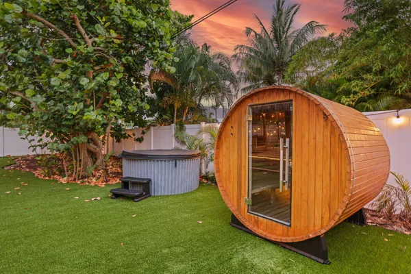 a view of outdoor space and yard