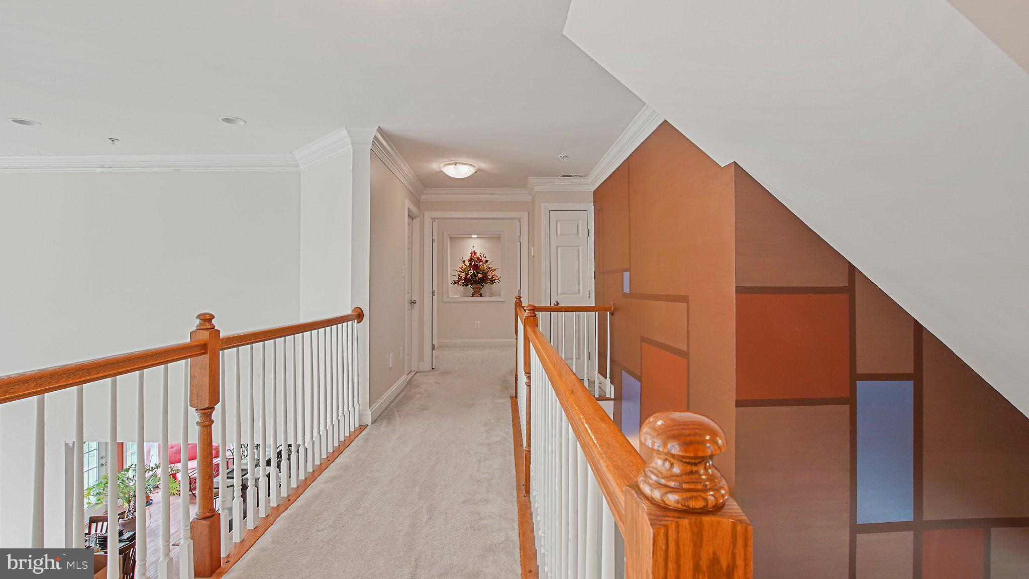 8901 Normal School Road Bowie, MD 20715 - Photo 29 of 82 VIEW TO THE OWNER'S SUITE FROM LANDING