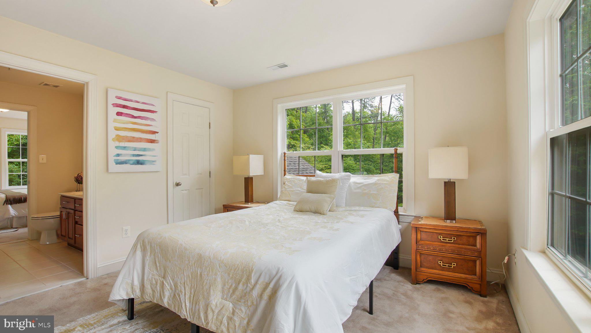 8901 Normal School Road Bowie, MD 20715 - Photo 47 of 82 BEDROOM 3 - VIEW TO THE JACK AND JILL BATHROOM