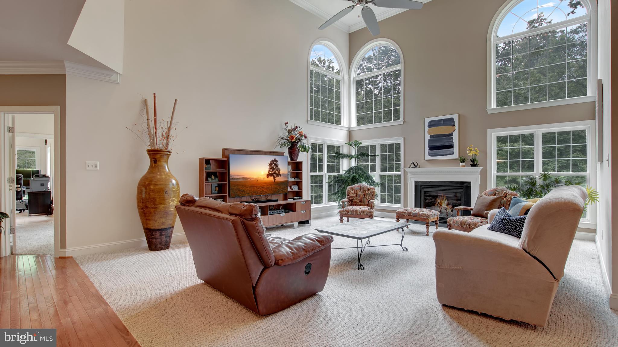 8901 Normal School Road Bowie, MD 20715 - Photo 7 of 82 GREAT ROOM W/2 STORY HIGH CEILINGS AND FIREPLACE