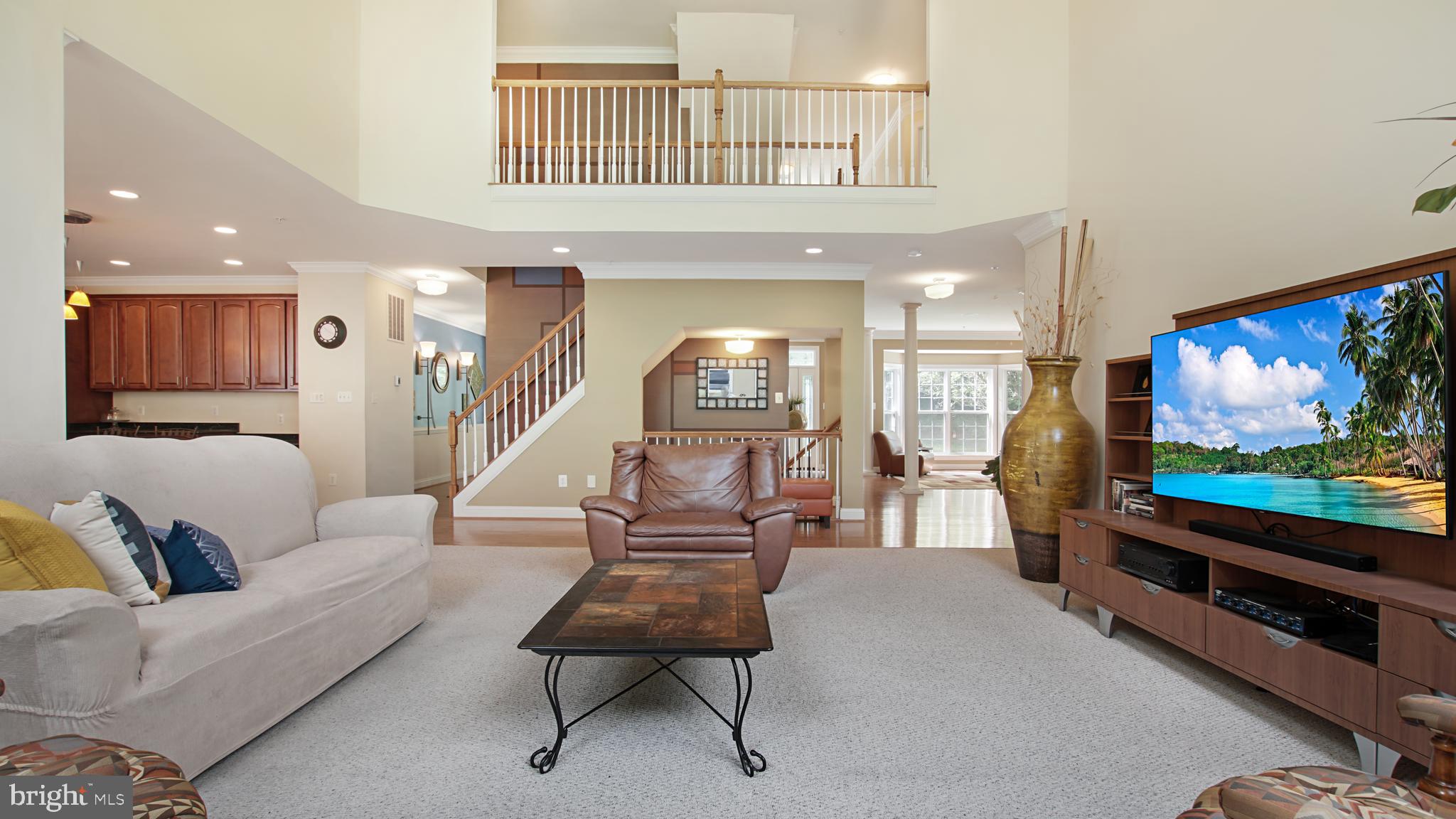 8901 Normal School Road Bowie, MD 20715 - Photo 8 of 82 VIEW OF 2 FLOOR LANDING FROM GREAT ROOM
