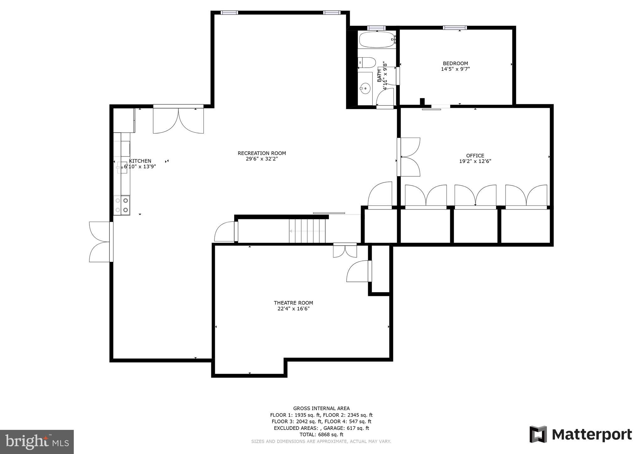 8901 Normal School Road Bowie, MD 20715 - Photo 82 of 82 LOWER LEVEL FLOOR PLAN