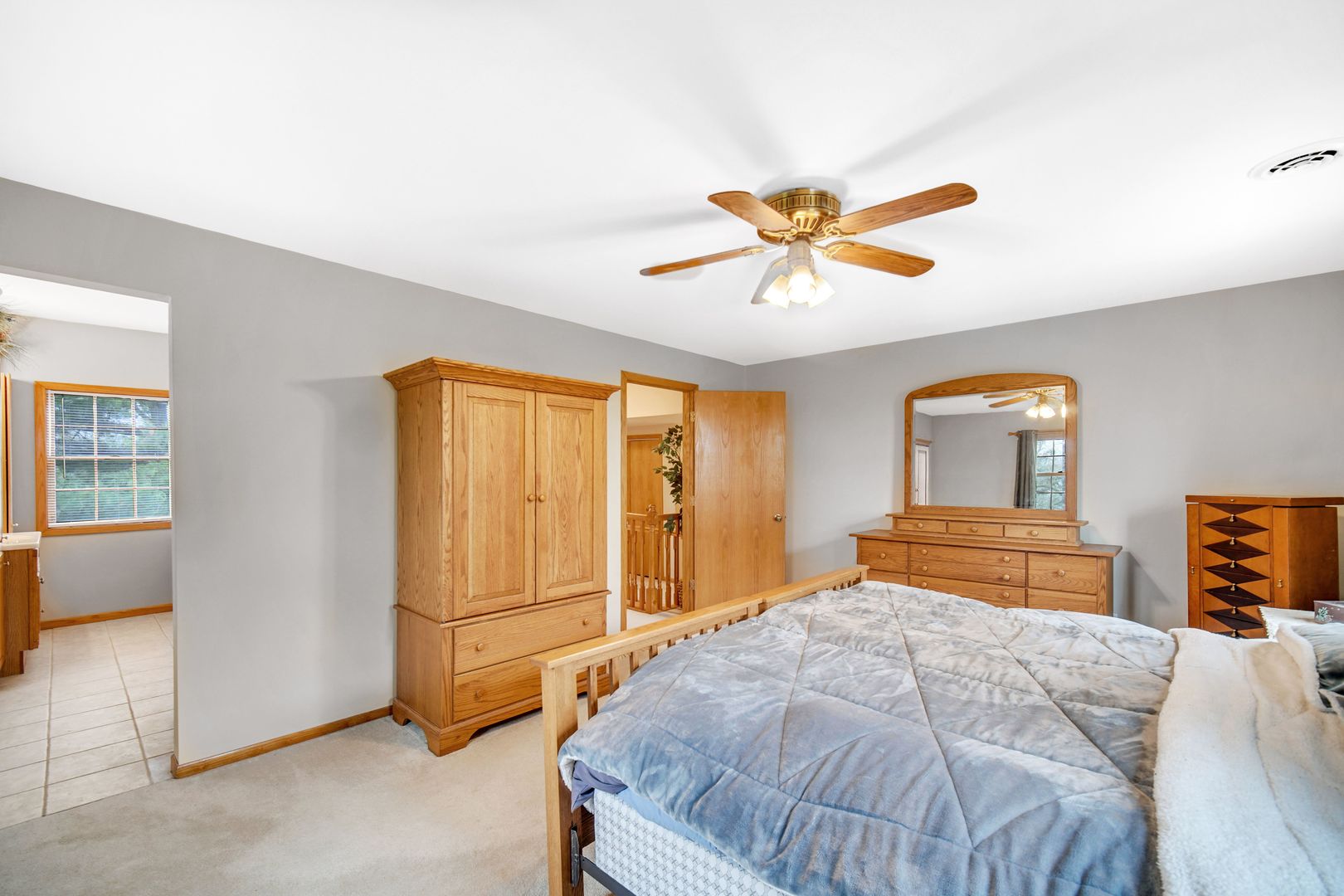 32443 Wilton Road Manteno, IL 60950 - Photo 18 of 48 a bedroom with a bed and window