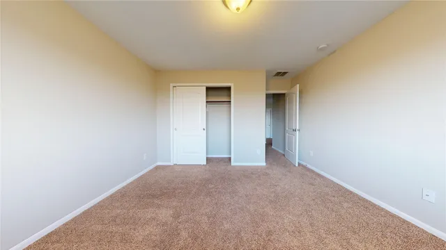 a view of empty room