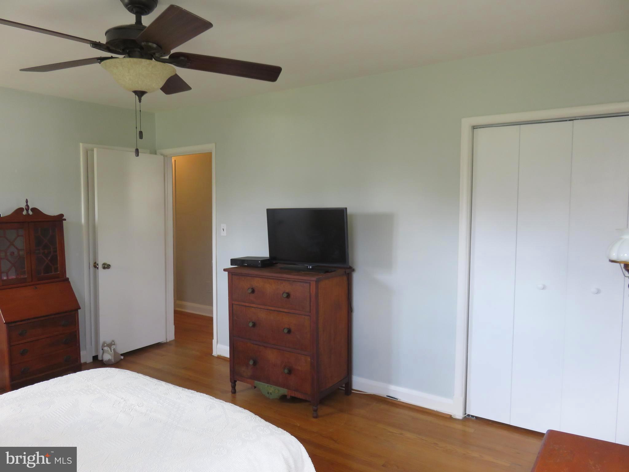 8219 Thornton Road Towson, MD 21204 - Photo 15 of 30 MASTER BEDROOM WITH CEILING FAN
