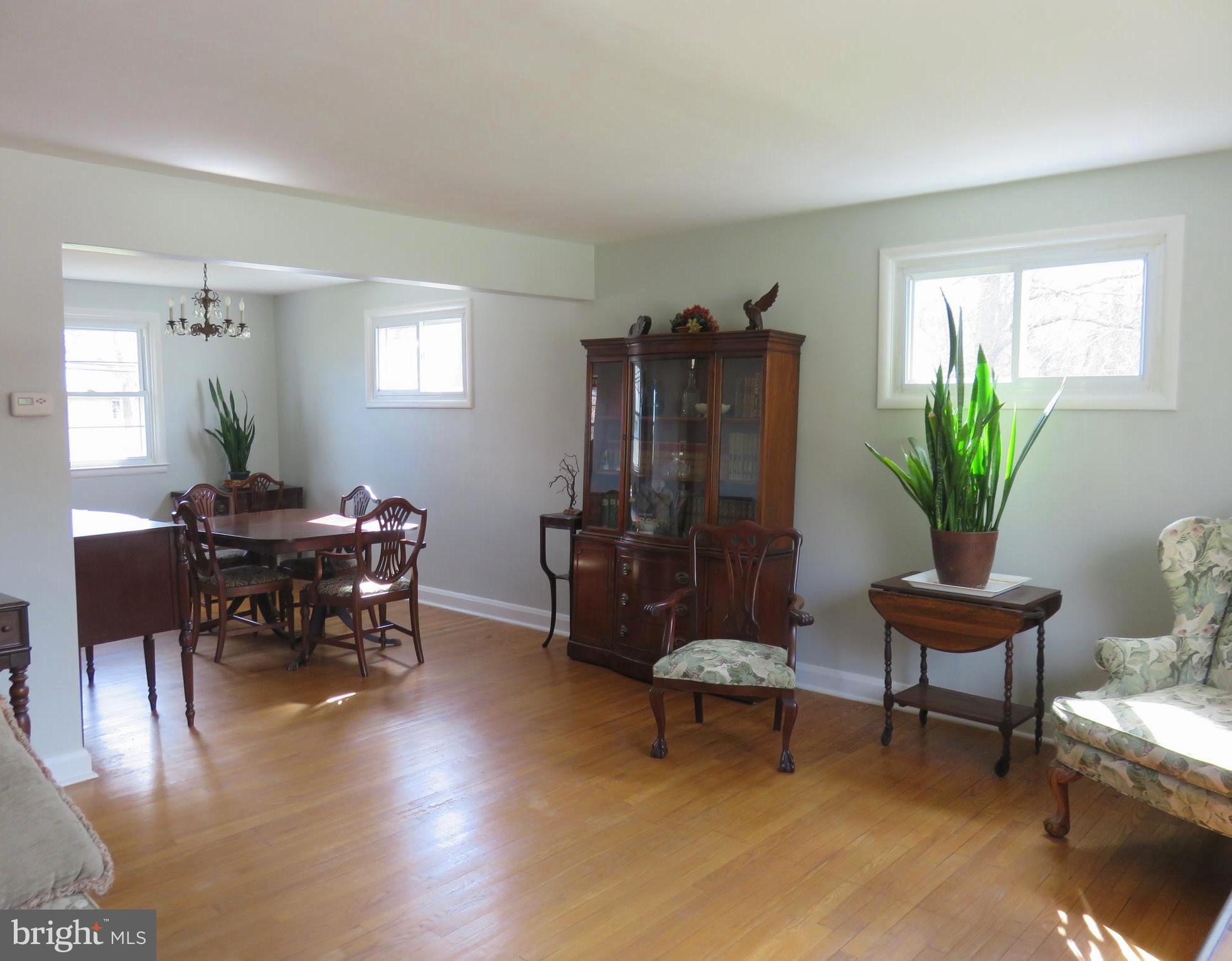 8219 Thornton Road Towson, MD 21204 - Photo 10 of 30 LIVING ROOM INTO DINING ROOM