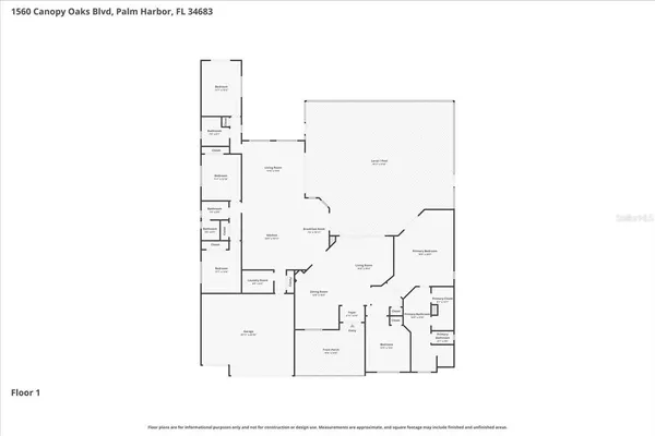 $1,450,000 | 1560 Canopy Oaks Boulevard, Palm Harbor, FL 34683