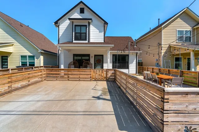 a outdoor view with sitting space