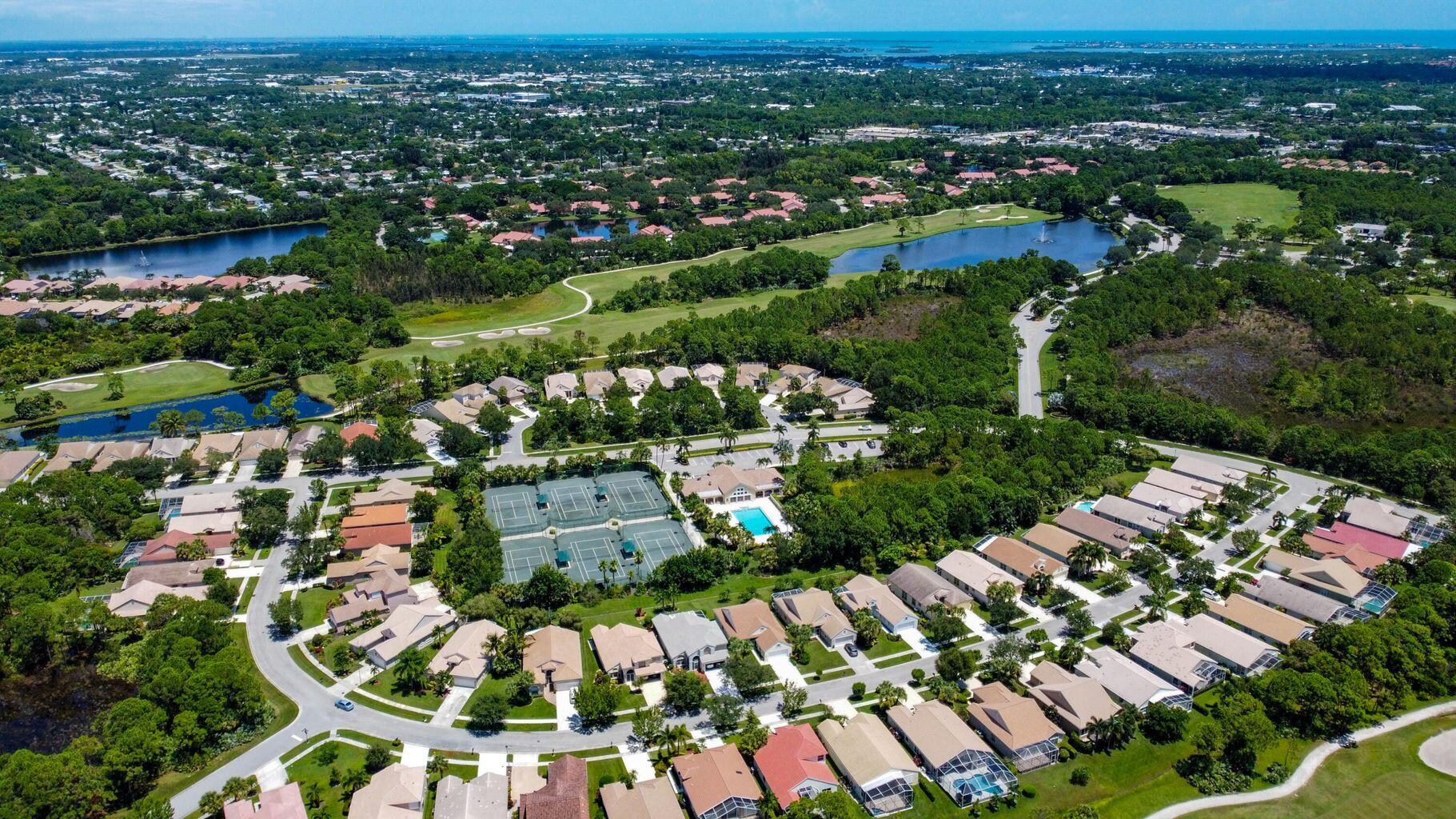 3320 Fairway Oaks Trail Stuart, FL 34997 - Photo 11 of 67 pool tennis over view pic
