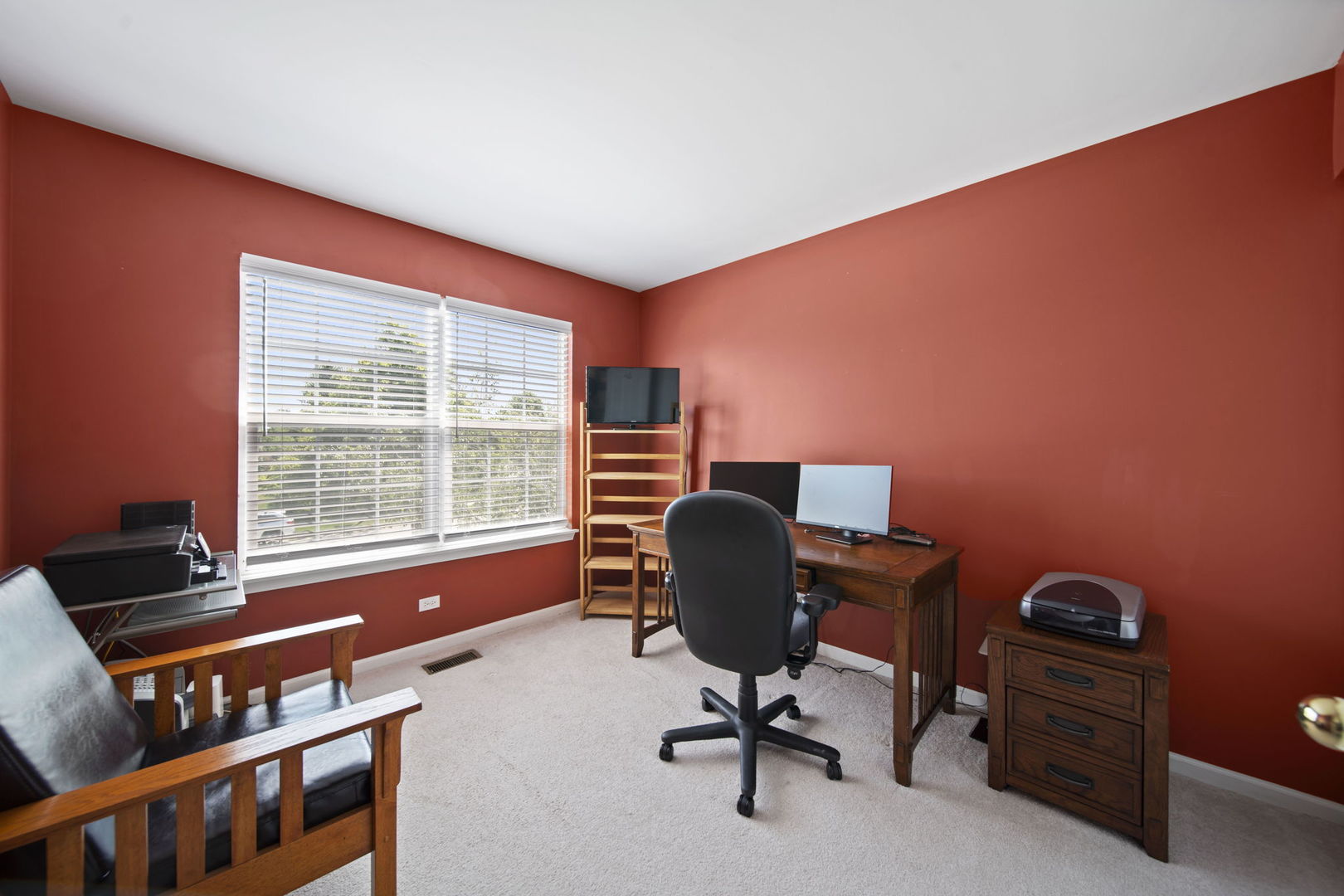 2254 Barrett Drive Algonquin, IL 60102 - Photo 33 of 49 a view of a workspace with furniture and a window