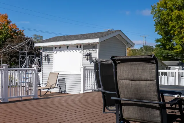 a front view of a house with a garage