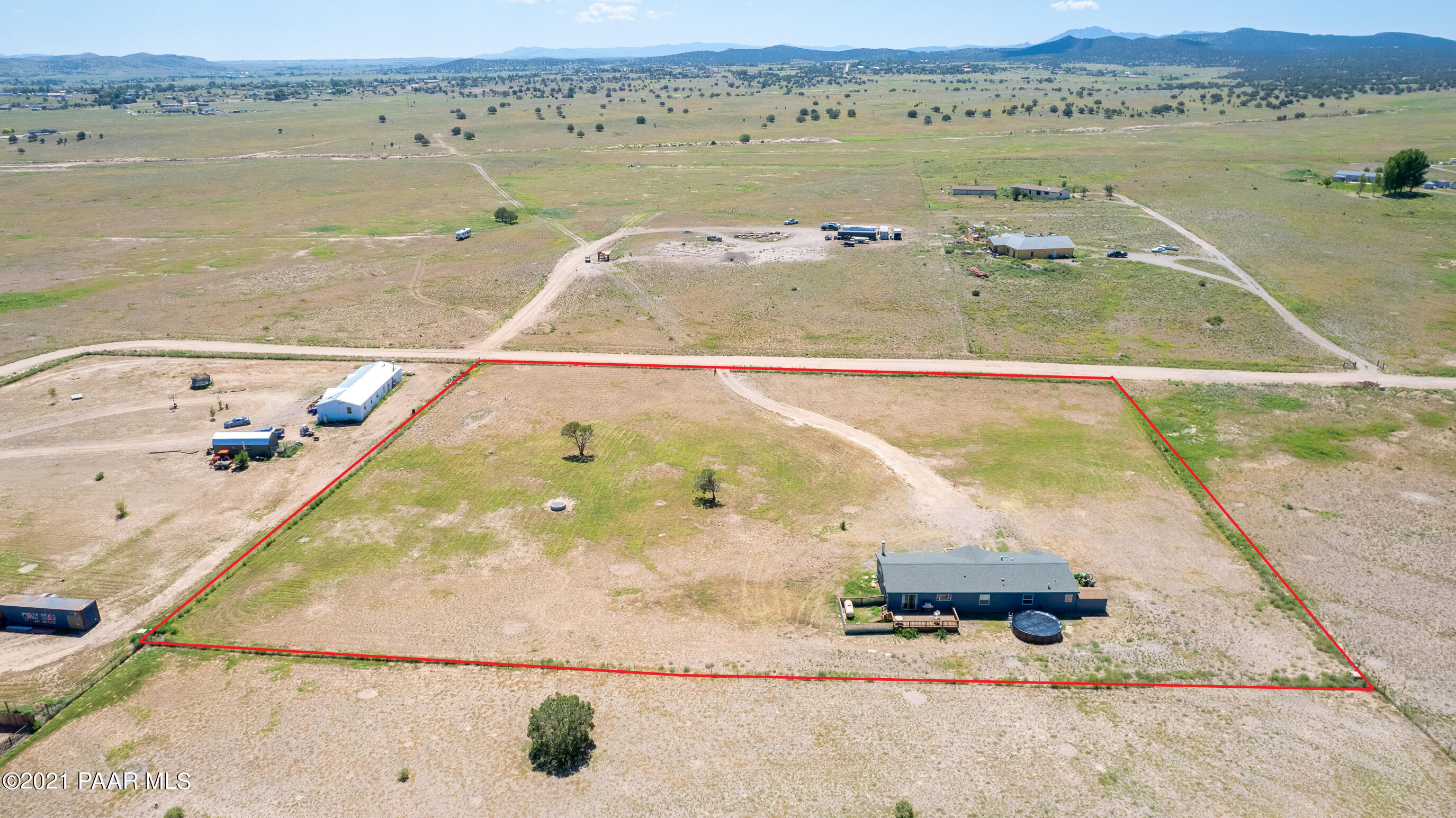 1400 Kings Court Road Paulden, AZ 86334 - Photo 26 of 48 aerial rear