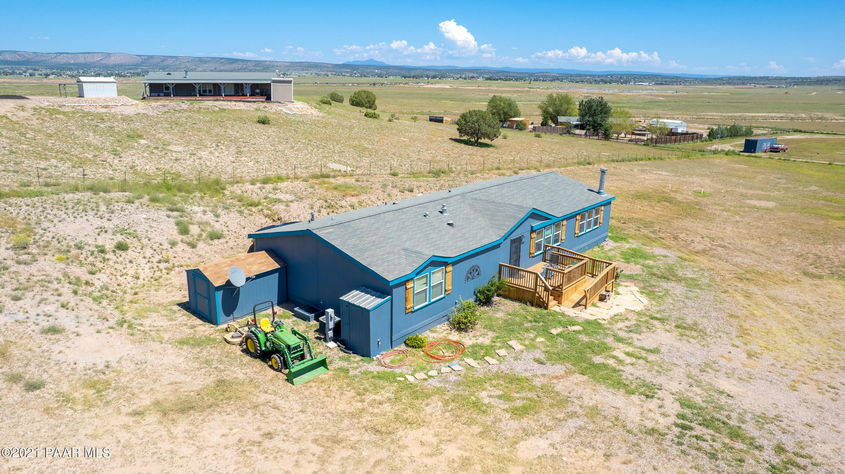 1400 Kings Court Road Paulden, AZ 86334 - Photo 3 of 48 Aerial front deck