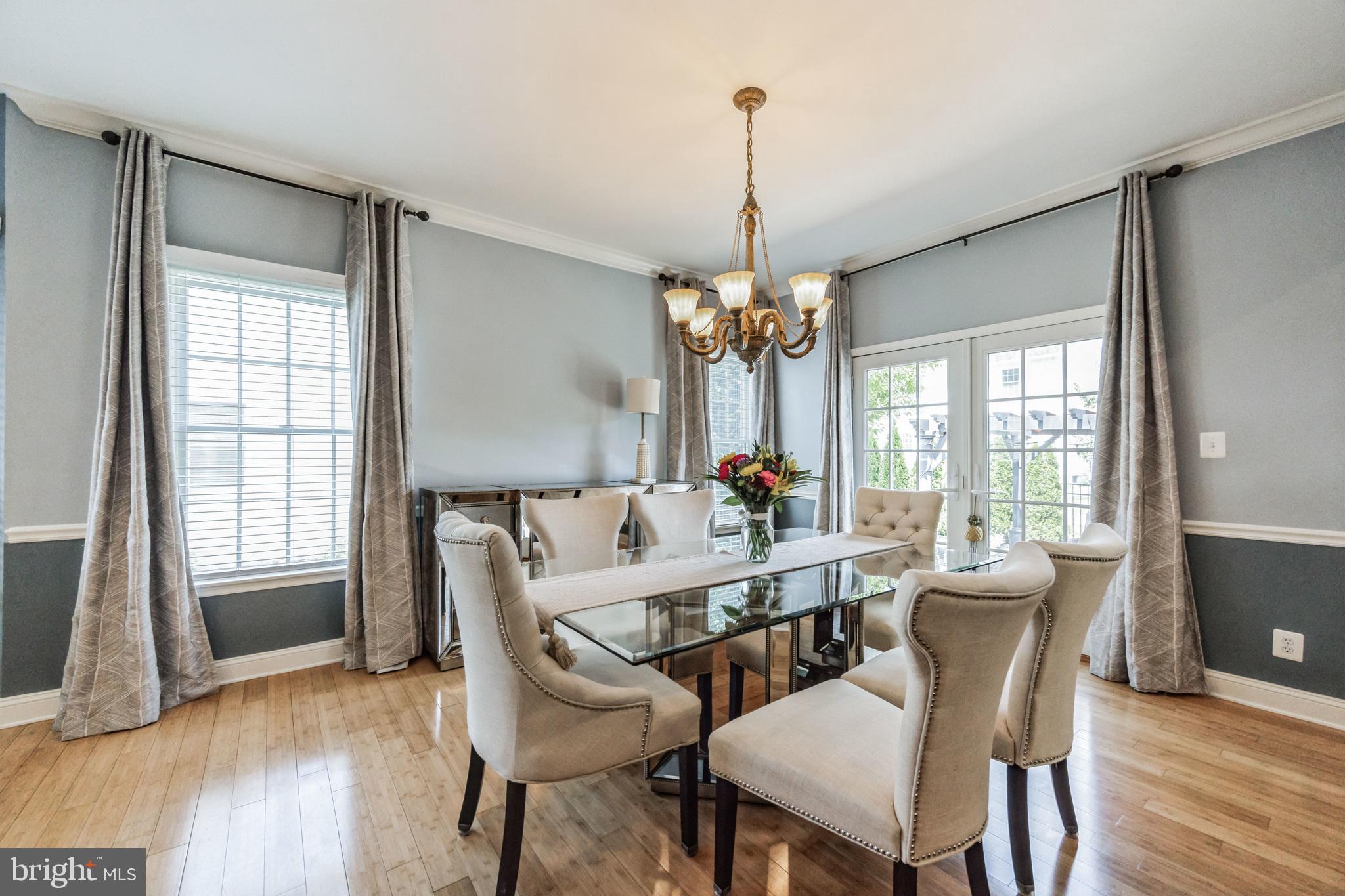 8 Kelso Lane Cinnaminson, NJ 08077 - Photo 13 of 38 a view of a dining room with furniture window and wooden floor