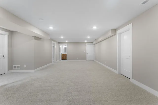 a view of empty room