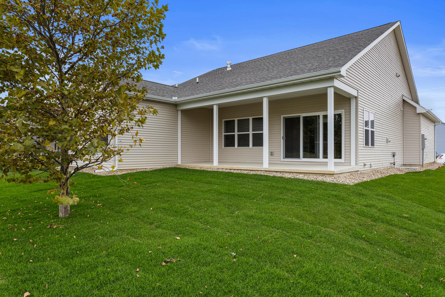 4 Forest Drive Monticello, IL 61856 - Photo 30 of 34 a view of a house with a backyard