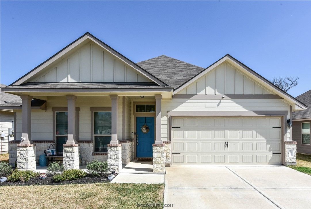 1924 Cartwright Street Bryan, TX 77807 - Photo 1 of 1 front view of a house with a yard