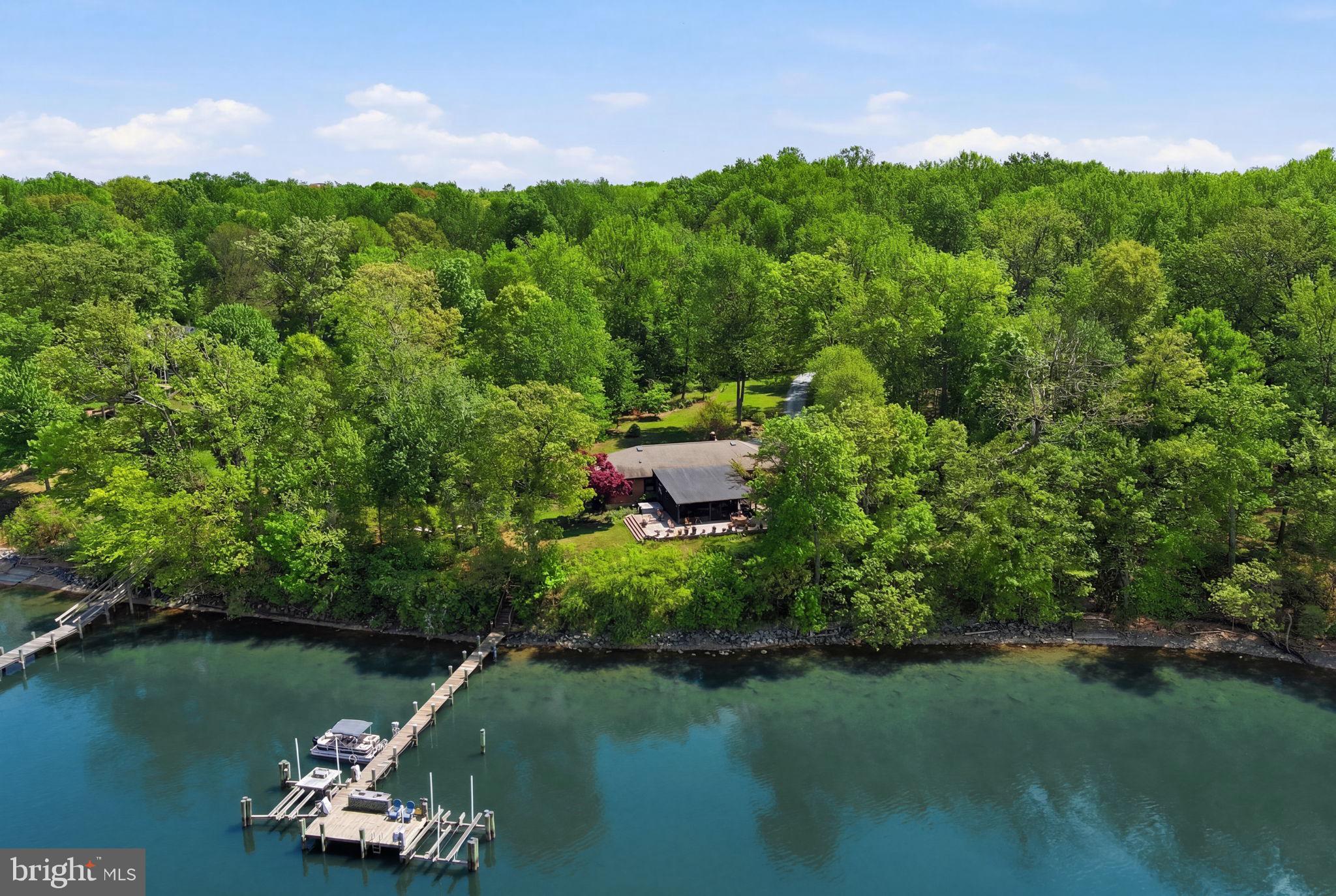 47 North Lockewood Road Elkton, MD 21921 - Photo 8 of 45 100 ft dock with 2 boatlifts