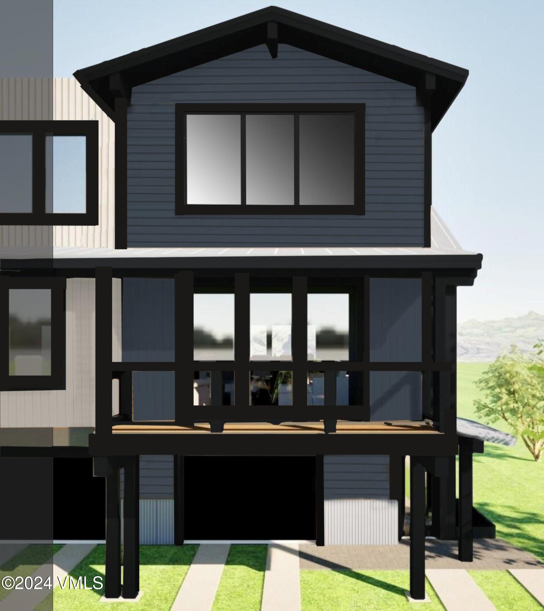 23 Belden Way Minturn, CO 81645 - Photo 2 of 6 a view of a house with a swimming pool