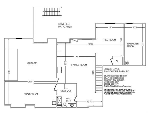 310 Sowder Farm Road Troutville, VA 24175 - Photo 60 of 60 Floor Plan