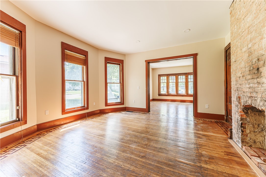 268 Lyndhurst Street Rochester, NY 14605 - Photo 13 of 13 Wide Open Floorplan with floor to ceiling windows