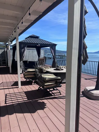 a view of balcony and patio